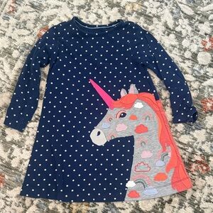 Mini Boden unicorn tunic/dress